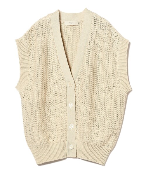 B:MING by BEAMS（ビーミングバイビームス）の「B:MING by BEAMS / 麻混 ニット ベスト（ベスト・レディース・ネイビー/ライトグレー/ホワイト系その他5・ONE SIZE）」の10枚目の写真