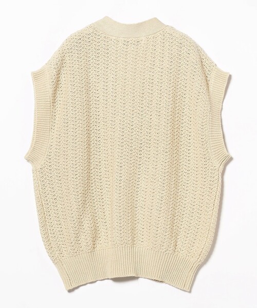 B:MING by BEAMS（ビーミングバイビームス）の「B:MING by BEAMS / 麻混 ニット ベスト（ベスト・レディース・ネイビー/ライトグレー/ホワイト系その他5・ONE SIZE）」の11枚目の写真