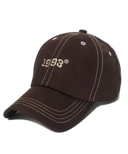 CORNERS(コーナーズ)の「1993ロゴキャップ(キャップ・レディース・ブルー/ライトグリーン/アイボリー/ブラック/ベージュ/パープル/ネイビー/ホワイト/ブラウン/レッド・FREE)」の4枚目の写真