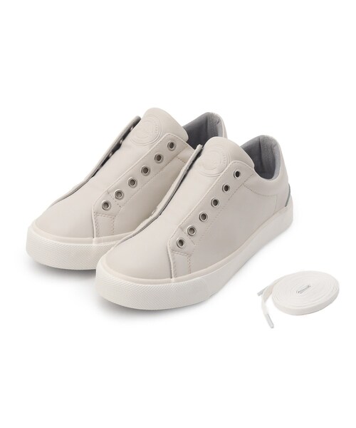 Dessin（デッサン）の「◆2WAYオリジナルスニーカー（スニーカー・レディース・ホワイト/ライトグレー/ブラック・35/30/45/40）」の3枚目の写真