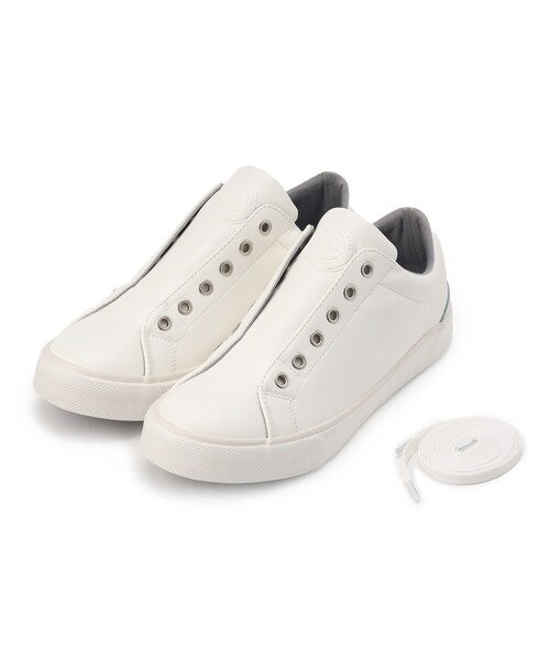 Dessin（デッサン）の「◆2WAYオリジナルスニーカー（スニーカー・レディース・ホワイト/ライトグレー/ブラック・35/30/45/40）」の4枚目の写真