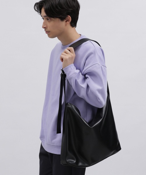 LAKOLE（ラコレ）の「FLミドルショルダーBAG / 996084（ショルダーバッグ・メンズ・ブラック/ライトグレー/ホワイト・FREE）」の2枚目の写真