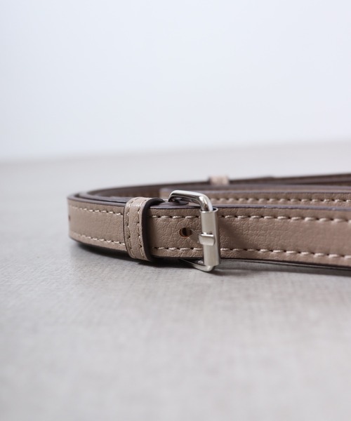 Legato Largo（レガートラルゴ）の「Legato Largo かるいかばん タテ型２WAYショルダーバッグ（ショルダーバッグ・レディース・ライトグレー/ブラック/グレイッシュベージュ/ブルー/ダークブラウン/ダークグレー・FREE）」の17枚目の写真