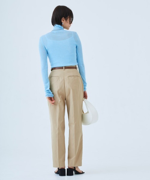 RASW（ラス）の「[RASW]ダブルタックバレルパンツ（その他パンツ・レディース・カーキ/ライトベージュ・S/M/L）」の18枚目の写真
