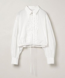 JEANASIS | フロントフリルドロストショートシャツ/106505(シャツ/ブラウス)