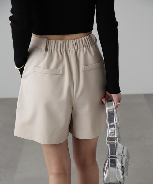 FREE'S MART（フリーズマート）の「ウエストアシメショートパンツ（その他パンツ・レディース・ホワイト/ブラウン/ブラック・MEDIUM/SMALL）」の17枚目の写真