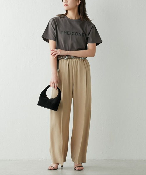 GALLARDAGALANTE（ガリャルダガランテ）の「ロゴTシャツ 《THEiCONS》（Tシャツ/カットソー・レディース・チャコールグレー/ホワイト・FREE）」の10枚目の写真