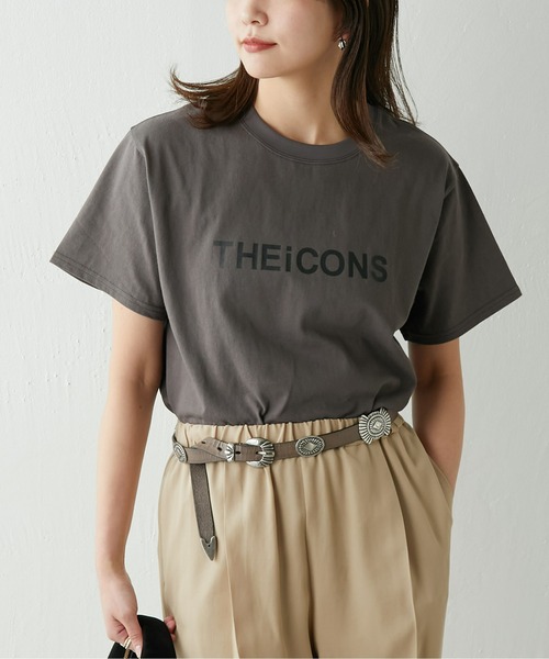 GALLARDAGALANTE（ガリャルダガランテ）の「ロゴTシャツ 《THEiCONS》（Tシャツ/カットソー・レディース・チャコールグレー/ホワイト・FREE）」の15枚目の写真