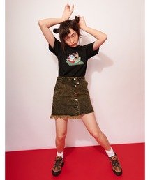 denim 2way skirt