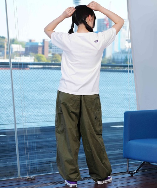 THE NORTH FACE(ザノースフェイス)の「THE NORTH FACE/ザ・ノース・フェイス 半袖Tシャツ ブランドロゴ NTW32453(Tシャツ/カットソー・レディース・ダークグレー/オフホワイト/アクア/バイオレット・S/M/L/XL)」の21枚目の写真