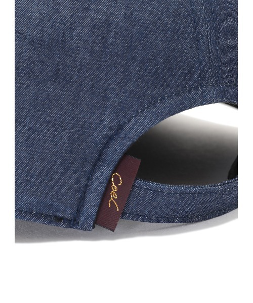 COEL（コエル）の「COEL×Desafio キッズ総柄デニムロゴキャップ