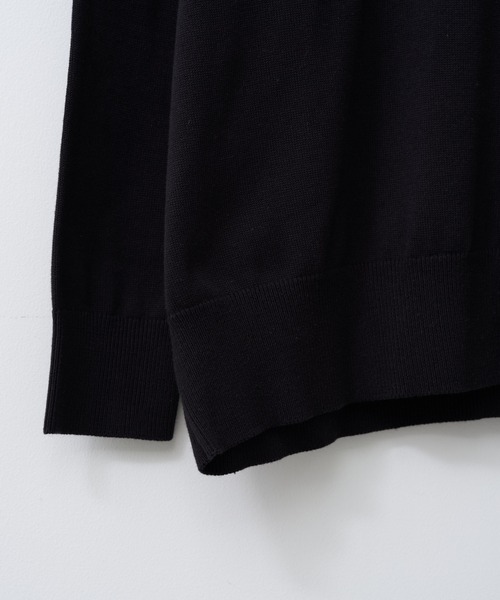 WHIMSIC(ウィムジック)の「【UNISEX】ファインニットカーディガン(カーディガン/ボレロ・メンズ・ホワイト/ブラック/チャコールグレー・FREE)」の8枚目の写真