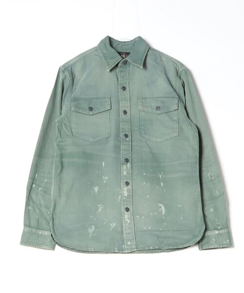 RRL 1920S ディストレストインディゴワークシャツ 渋すぎるビンテージ 