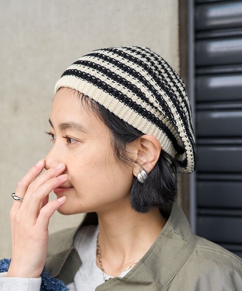 最も信頼できる セール】サマー コットンニットベレー（ハンチング/ベレー帽 帽子