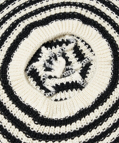 FREAK'S STORE(フリークスストア)の「サマー コットンニットベレー(ハンチング/ベレー帽・レディース・ブルー/その他/ブラック・ONE SIZE)」の18枚目の写真
