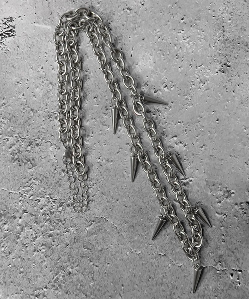 SBG（エスビー）の「SBG スパイクデザインネックレス（ネックレス・メンズ・C/A/B・FREE）」の11枚目の写真