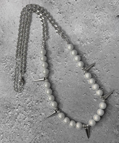 SBG（エスビー）の「SBG スパイクデザインネックレス（ネックレス・メンズ・C/A/B・FREE）」の13枚目の写真