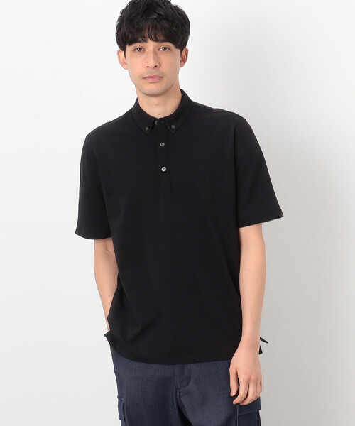 COMME CA COMMUNE(コムサコミューン)の「バーズアイ ポロシャツ(ポロシャツ・メンズ・ネイビー/ホワイト/ブラック/グレー/ブルー・MEDIUM/LARGE/X-LARGE)」の1枚目の写真