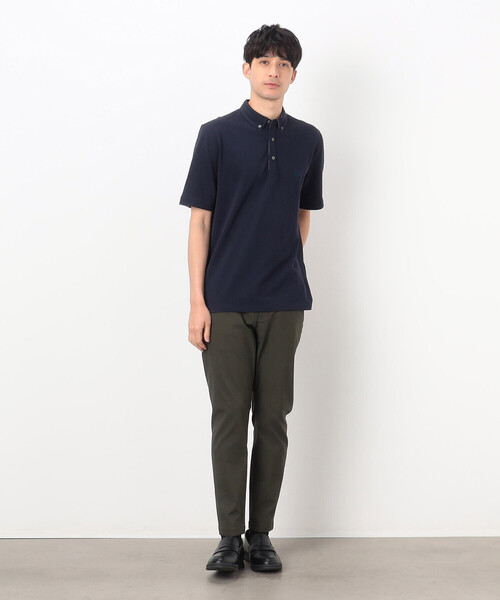 COMME CA COMMUNE(コムサコミューン)の「バーズアイ ポロシャツ(ポロシャツ・メンズ・ネイビー/ホワイト/ブラック/グレー/ブルー・MEDIUM/LARGE/X-LARGE)」の12枚目の写真