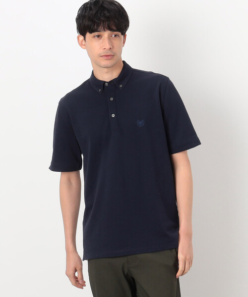 COMME CA COMMUNE(コムサコミューン)の「バーズアイ ポロシャツ(ポロシャツ・メンズ・ネイビー/ホワイト/ブラック/グレー/ブルー・MEDIUM/LARGE/X-LARGE)」の13枚目の写真