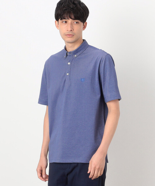 COMME CA COMMUNE(コムサコミューン)の「バーズアイ ポロシャツ(ポロシャツ・メンズ・ネイビー/ホワイト/ブラック/グレー/ブルー・MEDIUM/LARGE/X-LARGE)」の15枚目の写真