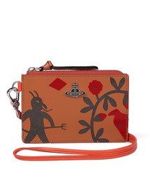 Vivienne Westwood ACCESSORIES | "CLOWN PRINT" ファスナー付パスケース【149175 DT6E】 (パスケース)