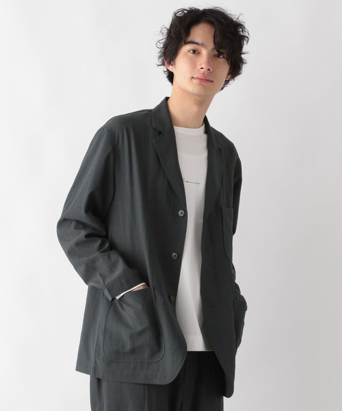 GLOBAL WORK（グローバルワーク）の「爽快DRYタッチジャケット/986653（その他アウター・メンズ・その他/ネイビー・SMALL/MEDIUM/LARGE/X-LARGE）」の8枚目の写真