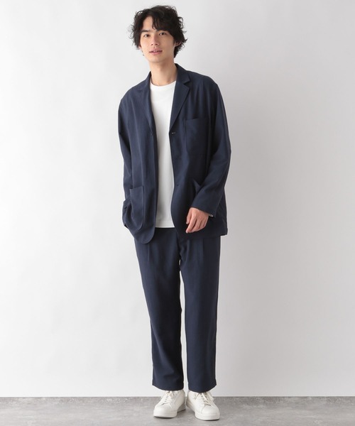 GLOBAL WORK（グローバルワーク）の「爽快DRYタッチジャケット/986653（その他アウター・メンズ・その他/ネイビー・SMALL/MEDIUM/LARGE/X-LARGE）」の9枚目の写真