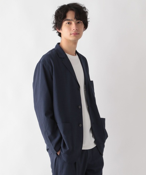 GLOBAL WORK（グローバルワーク）の「爽快DRYタッチジャケット/986653（その他アウター・メンズ・その他/ネイビー・SMALL/MEDIUM/LARGE/X-LARGE）」の11枚目の写真