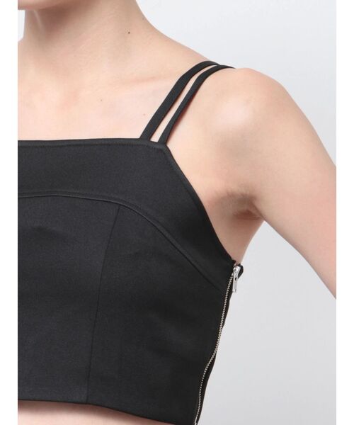 GYDA(ジェイダ)の「BACKリボンmany wayキャミロングワンピース(ワンピース・レディース・ブラック/ベージュ・FREE)」の5枚目の写真