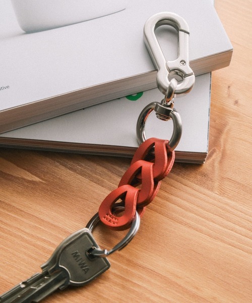 RAGEBLUE（レイジブルー）の「RAGEBLUE レザーチェーンキーホルダー