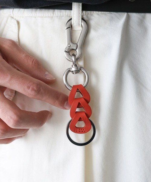 RAGEBLUE（レイジブルー）の「RAGEBLUE レザーチェーンキーホルダー