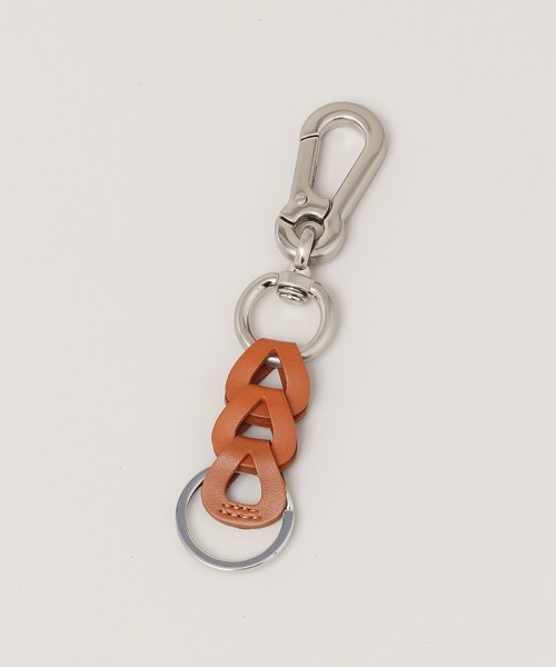 RAGEBLUE（レイジブルー）の「RAGEBLUE レザーチェーンキーホルダー（キーホルダー・メンズ・キャメル/オレンジ/ブラック・FREE）」の9枚目の写真