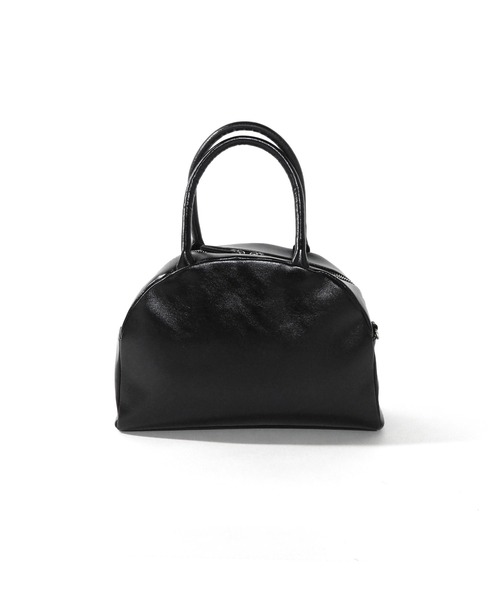 Casselini（キャセリーニ）の「Casselini(キャセリーニ)エンボスボストンバッグ（ハンドバッグ・レディース・ブラック/ホワイト・FREE）」の12枚目の写真