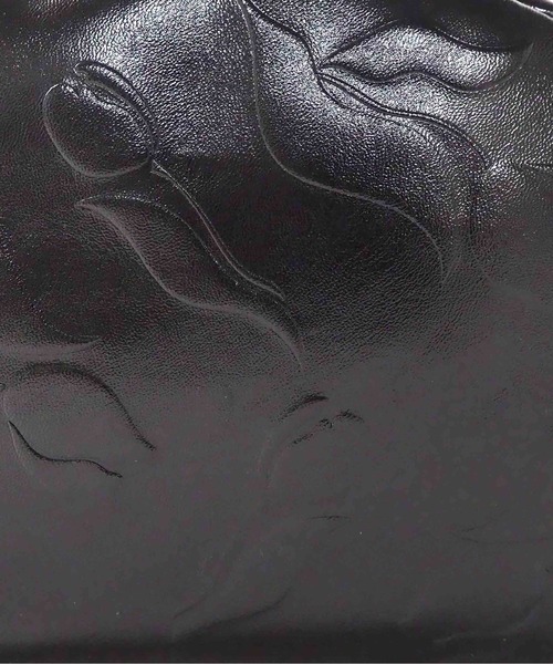 Casselini（キャセリーニ）の「Casselini(キャセリーニ)エンボスボストンバッグ（ハンドバッグ・レディース・ブラック/ホワイト・FREE）」の16枚目の写真