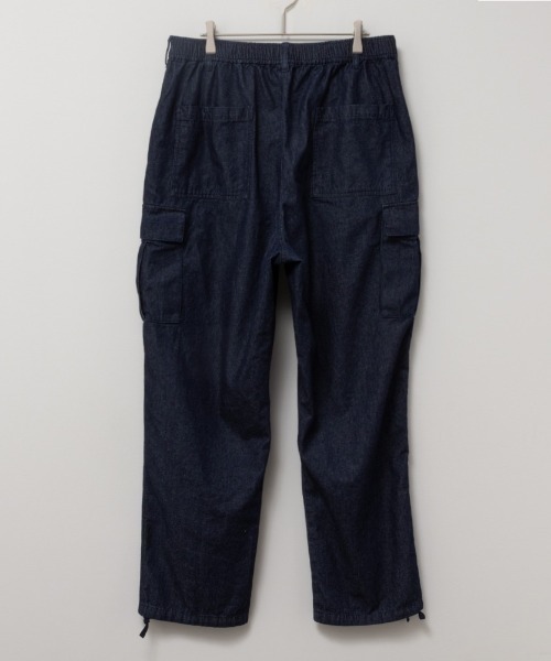 Mac-House(マックハウス)の「GOOD CREW デニムカーゴパンツ(カーゴパンツ・メンズ・ブルー/ブラック・L/M/XL)」の4枚目の写真
