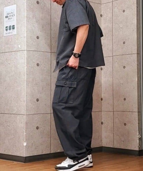 Mac-House(マックハウス)の「GOOD CREW デニムカーゴパンツ(カーゴパンツ・メンズ・ブルー/ブラック・L/M/XL)」の17枚目の写真