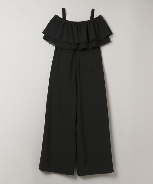 JEANASIS(ジーナシス)の「2WAYフリルベアサロペ/118783(サロペット/オーバーオール・レディース・アイボリー/ブラック/グレー系その他・SMALL/MEDIUM)」の19枚目の写真