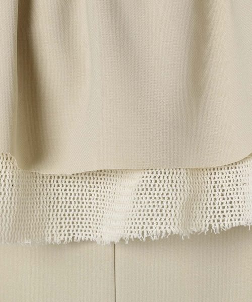 JEANASIS(ジーナシス)の「2WAYフリルベアサロペ/118783(サロペット/オーバーオール・レディース・アイボリー/ブラック/グレー系その他・SMALL/MEDIUM)」の21枚目の写真