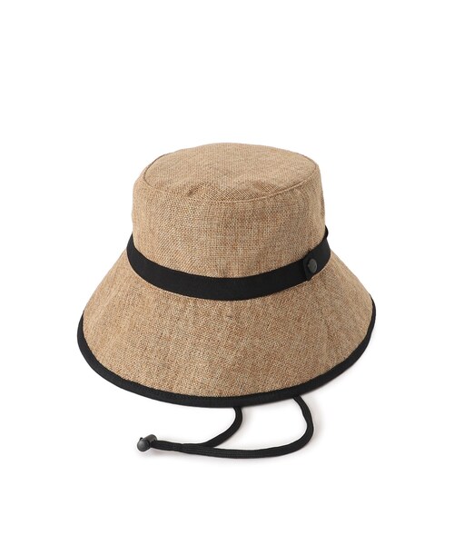 SHOO・LA・RUE(シューラルー)の「◆【UV】雑材シートハット(ハット・レディース・ブラック/グレー/ダークブラウン/ベージュ/ブルー系その他・00)」の4枚目の写真