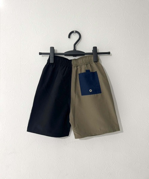 THE CASUAL（カジュアル）の「【水陸両用】 無地 カラー ハーフパンツ（水着・キッズ・ブラック/ダークパープル/ブラック系その他/グレー/カーキ系/グリーン系/ダークネイビー/パープル系その他/オレンジ/イエロー・120cm/130cm/140cm/150cm/160cm/110cm）」の17枚目の写真
