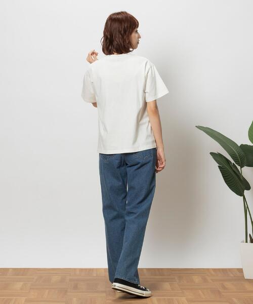 Lee(リー)の「Lee(リー)プリントTシャツ(Tシャツ/カットソー・レディース・ホワイト・S/M/L/XL)」の11枚目の写真