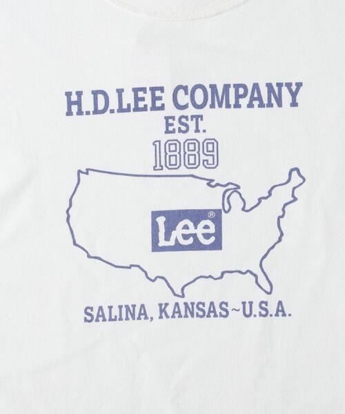 Lee(リー)の「Lee(リー)プリントTシャツ(Tシャツ/カットソー・レディース・ホワイト・S/M/L/XL)」の17枚目の写真