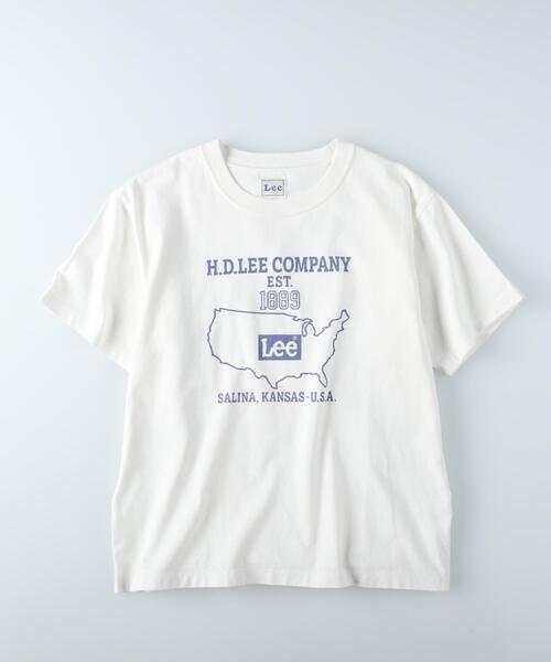 Lee(リー)の「Lee(リー)プリントTシャツ(Tシャツ/カットソー・レディース・ホワイト・S/M/L/XL)」の19枚目の写真