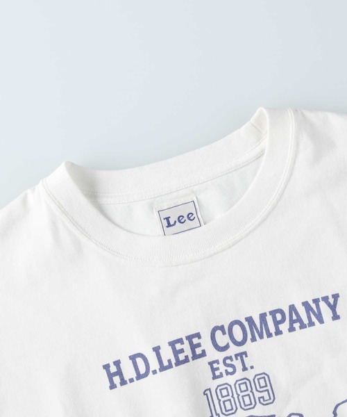 Lee（リー）の「【Lee】プリントＴ 半袖 Tシャツ（Tシャツ/カットソー・レディース・ホワイト・S/M/L/XL）」の6枚目の写真