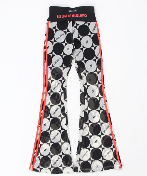 adidas Originals（アディダスオリジナルス）の「adidas Originals/アディダスオリジナルス PRIDE LEGGING（レギンス/スパッツ・レディース・ホワイト×ブラック・L）」の2枚目の写真