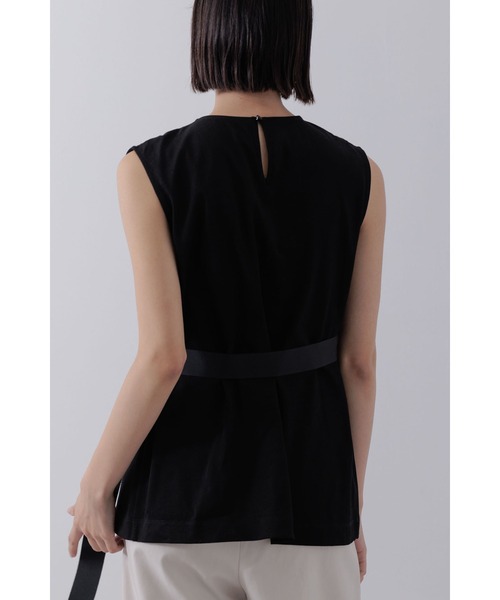 Limue（リミュ）の「ラップデザインカットソー（Tシャツ/カットソー・レディース・ホワイト/カーキ/ブラック・FREE）」の10枚目の写真