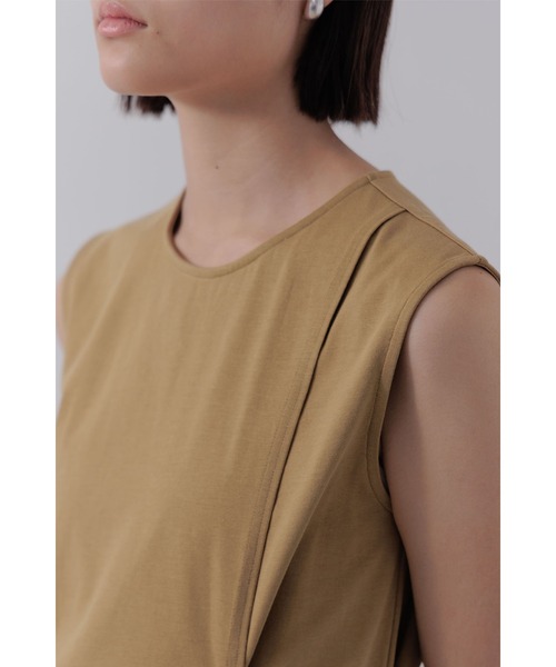 Limue（リミュ）の「ラップデザインカットソー（Tシャツ/カットソー・レディース・ホワイト/カーキ/ブラック・FREE）」の19枚目の写真