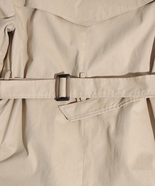 WEGO（ウィゴー）の「WEGO/トレンチコート（トレンチコート・レディース・ベージュ/カーキ・FREE）」の8枚目の写真