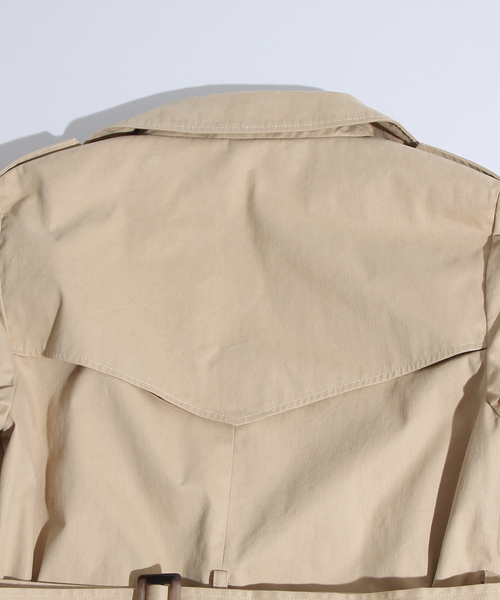 WEGO（ウィゴー）の「WEGO/トレンチコート（トレンチコート・レディース・ベージュ/カーキ・FREE）」の9枚目の写真